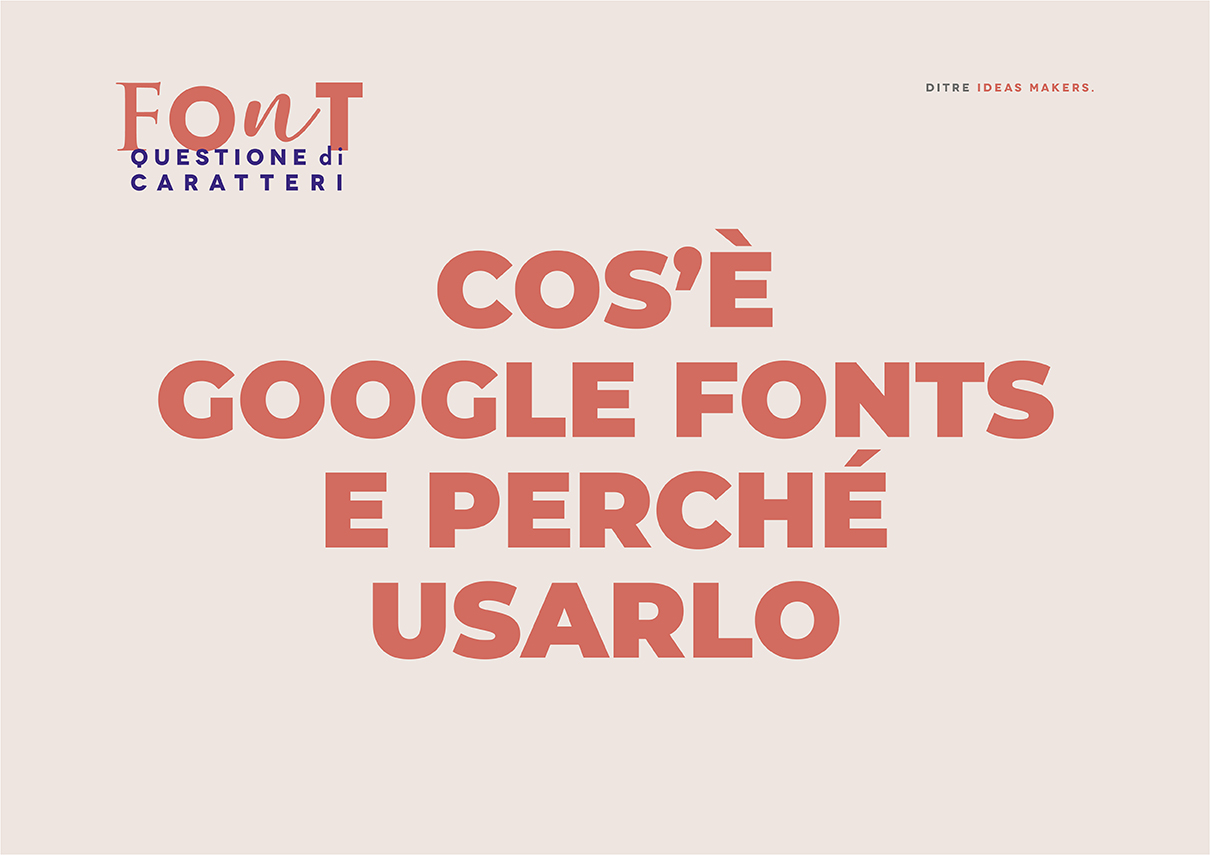 cos’è Google Fonts